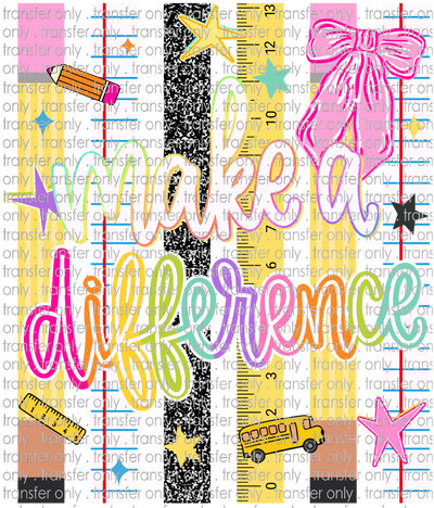 SCH 2370 Make A Difference School Background