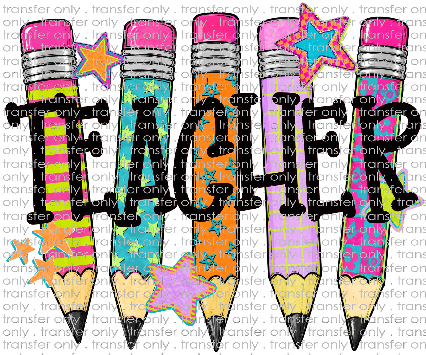 **HAPPY HOUR**SCH 2372 Teacher Pencil Background