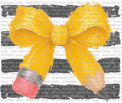 SCH 2387 Stripes Pencil Bow