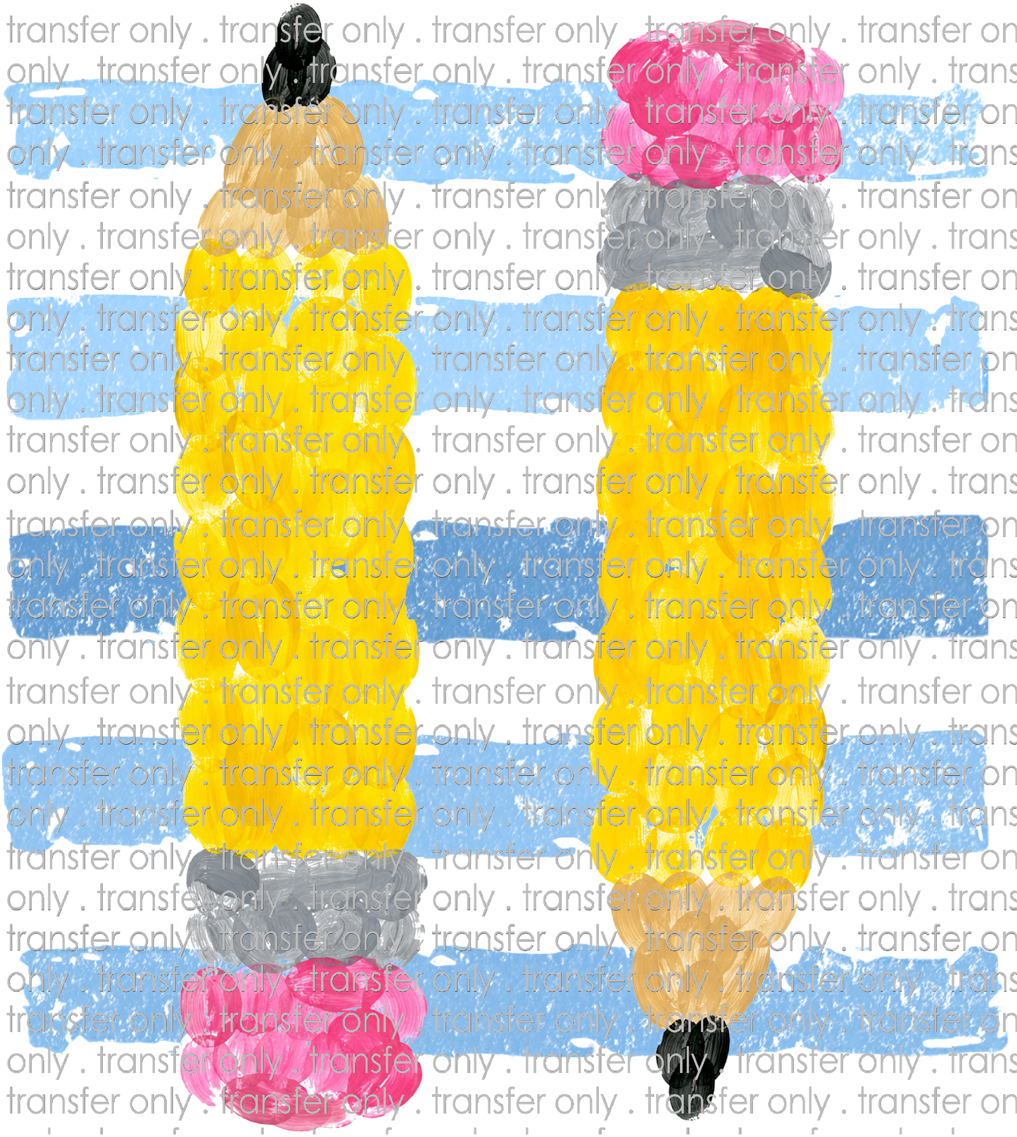 **HAPPY HOUR**SCH 2390 Blue Stripes 2 Pencils