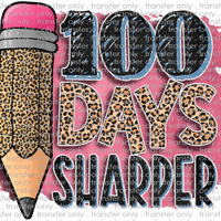SCH 839 100 Days Sharper Leopard Pencil