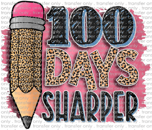 SCH 839 100 Days Sharper Leopard Pencil