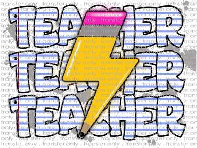 SCH 851 Lightening Bolt Teacher