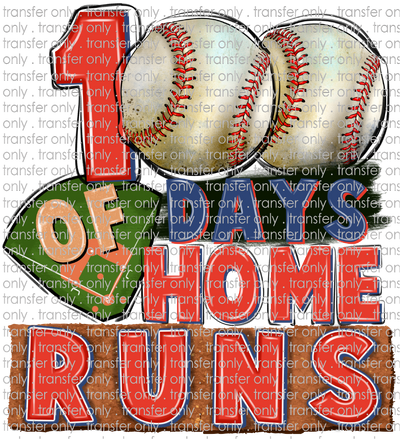 SCH 865 100 Days of Home Runs