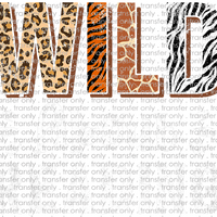 SCH 865 Wild about Reading Animal Print