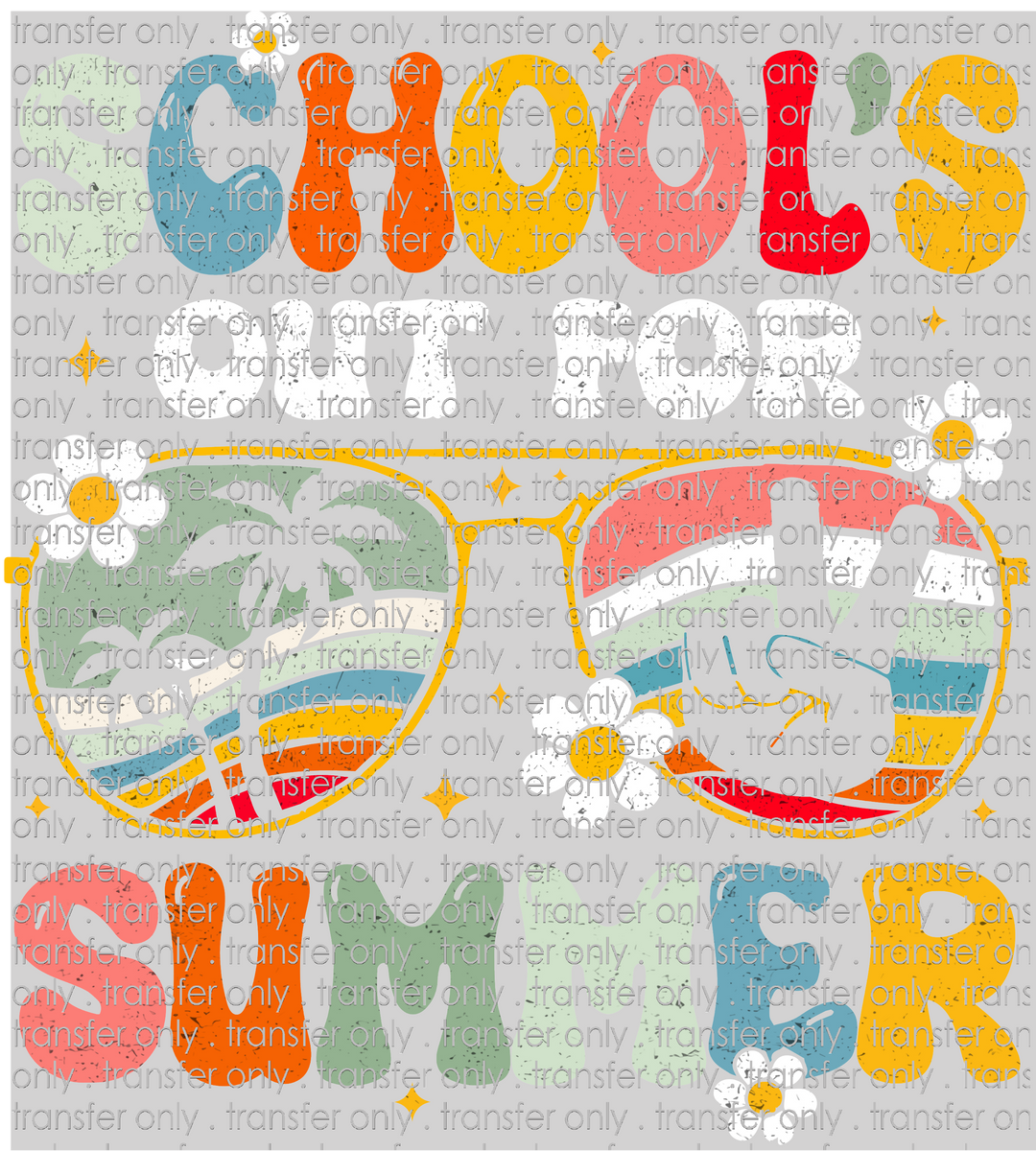 Sch 878 Schools Out For Summer White 