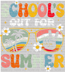 SCH 878 Schools Out For Summer White