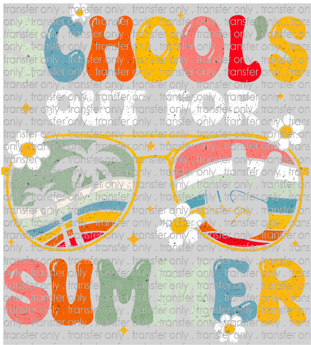 SCH 878 Schools Out For Summer White