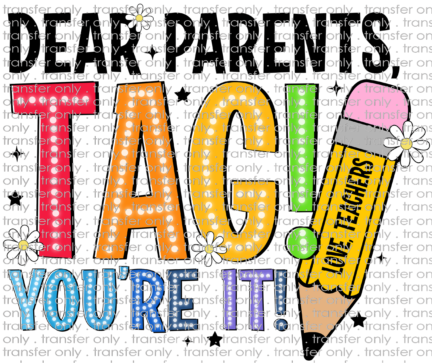 SCH 899 Tag Your'e It