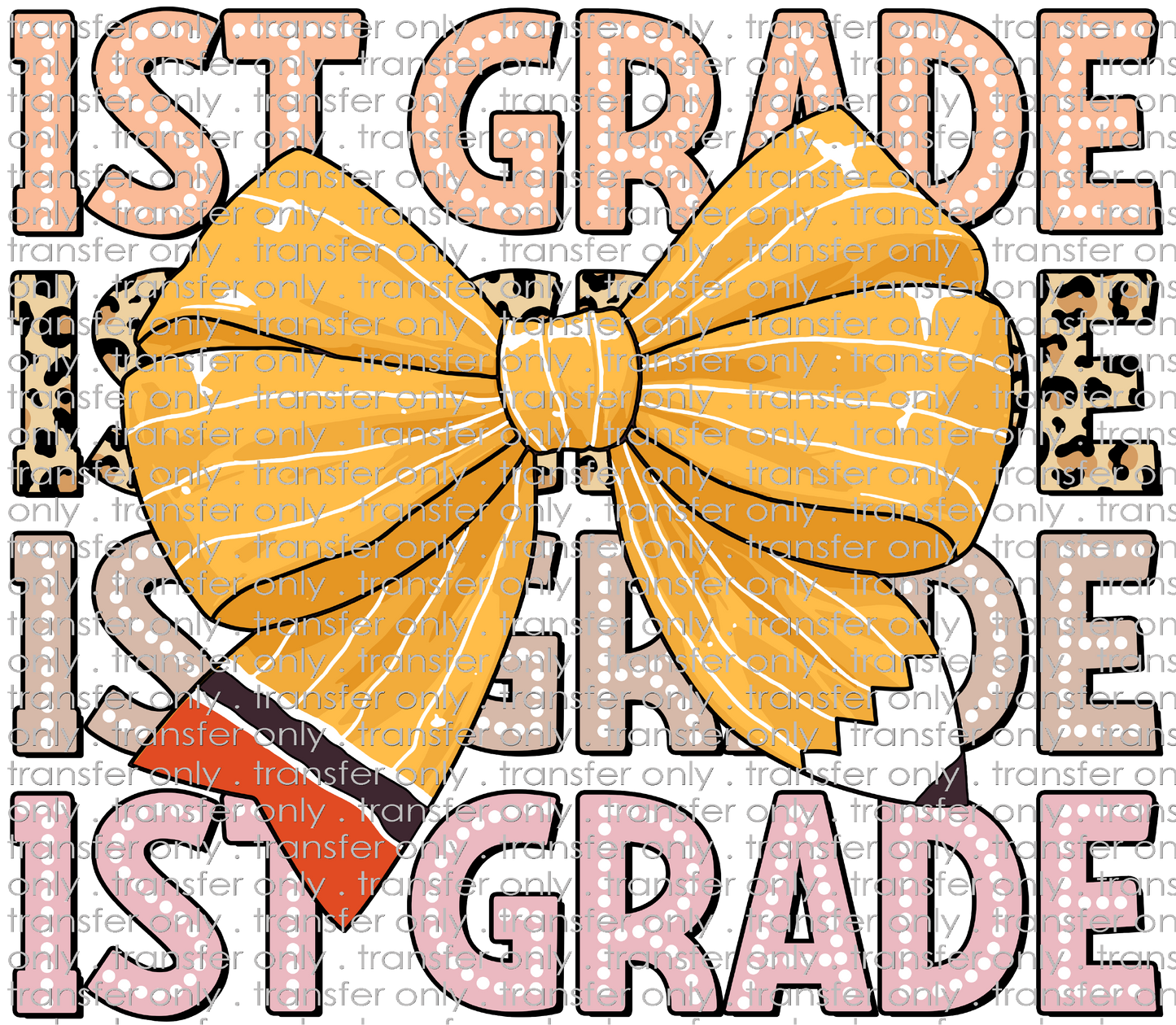 UVSCH 925 Pencil Bow 1st Grade