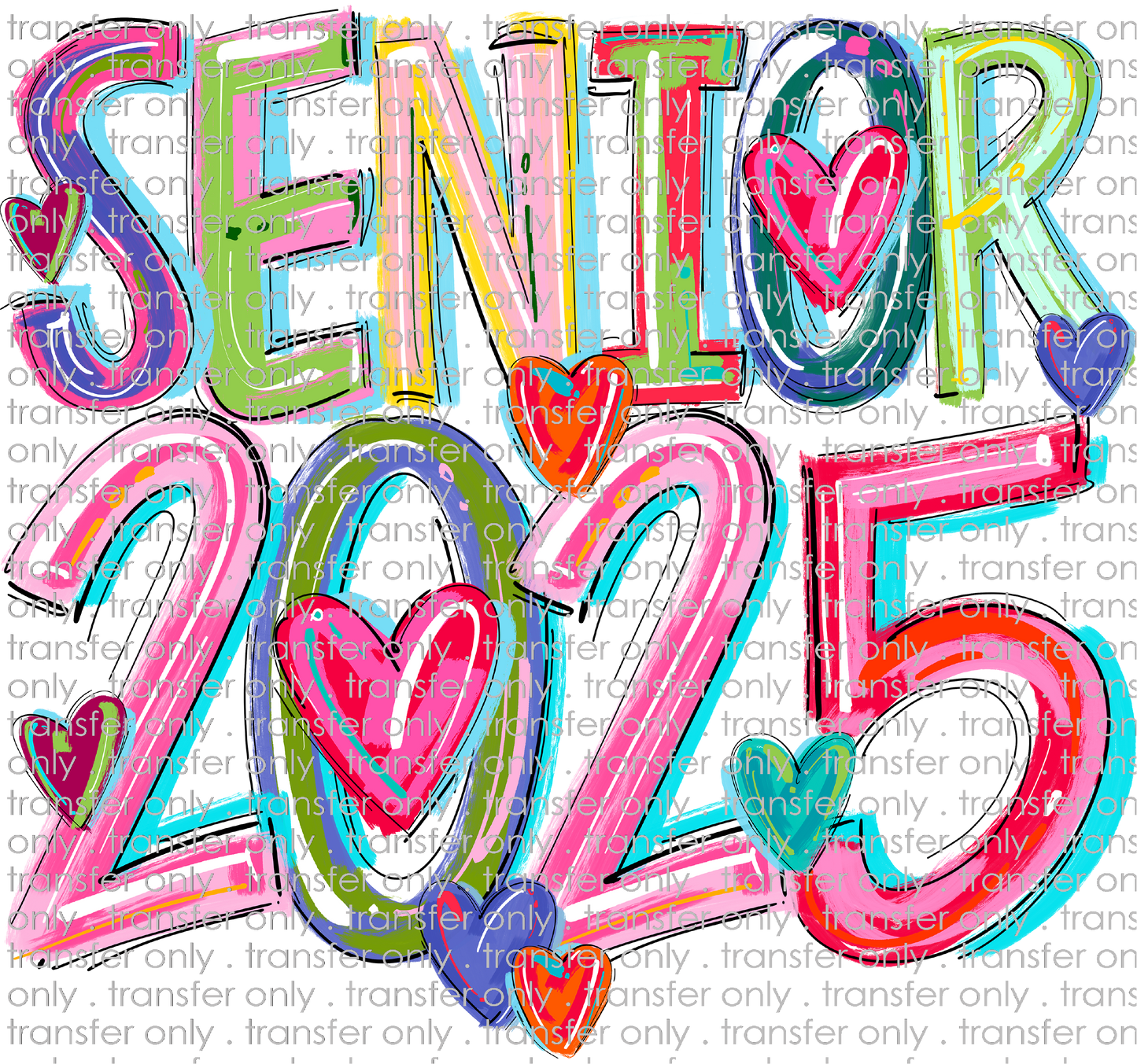 SCH 953 Senior 2025 Watercolor