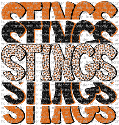 SCHMAS 234 Stings Orange Black Stacked