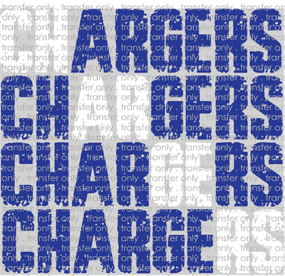 SCHMAS 513 Royal Blue Chargers Grunge