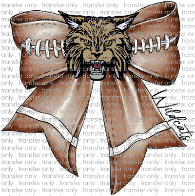 SCHMAS 515 Wildcats Football Bow