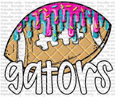 SCHMAS 553 Gators Football Ice cream Drip