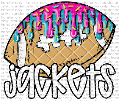 SCHMAS 559 Jackets Football Ice cream Drip