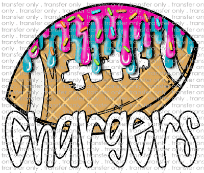 SCHMAS 600 Chargers Football Ice cream Drip