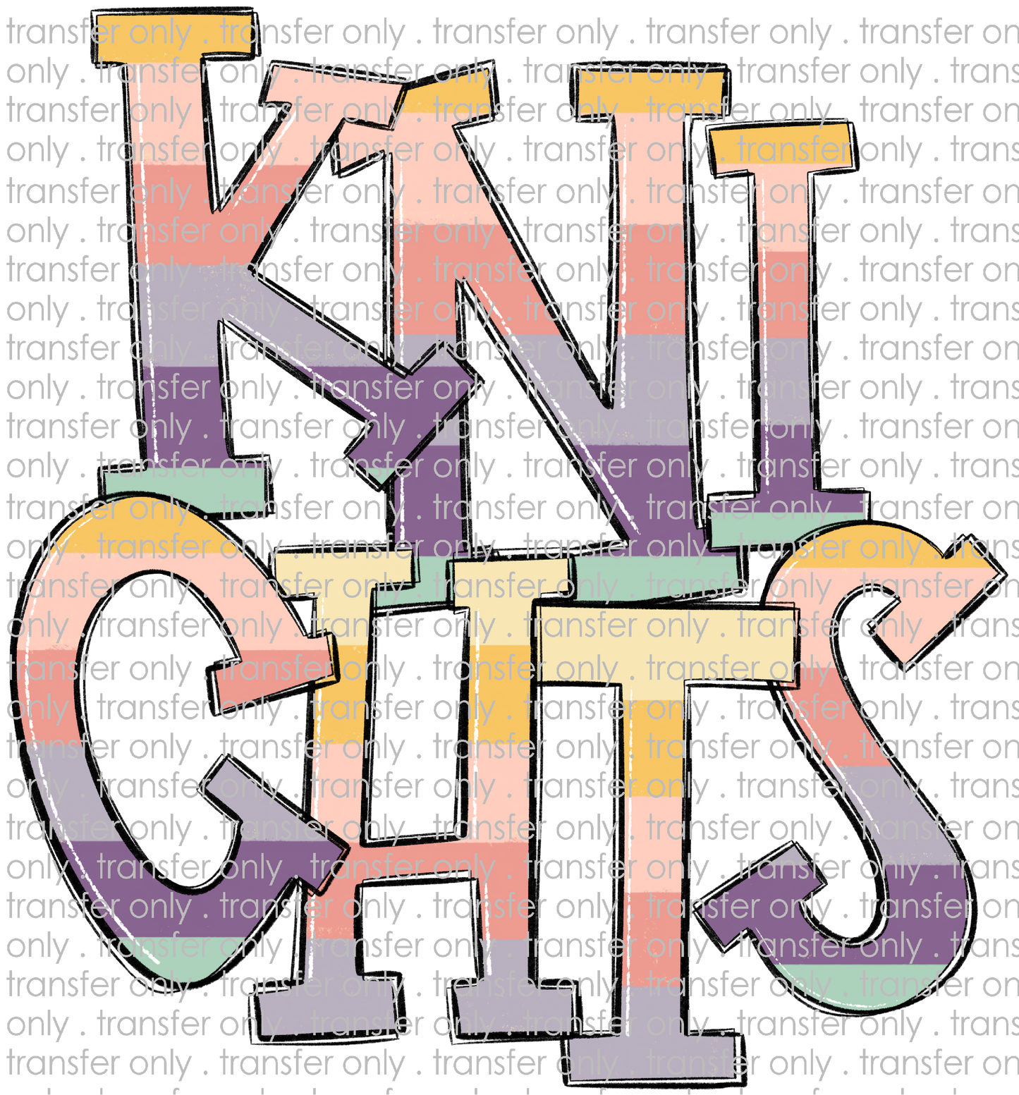 SCHMAS 670 Knights Pastel Stripes