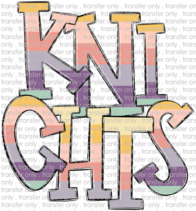 SCHMAS 670 Knights Pastel Stripes