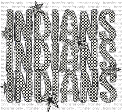 SCHMAS 679 INDIANS Stack Checkered