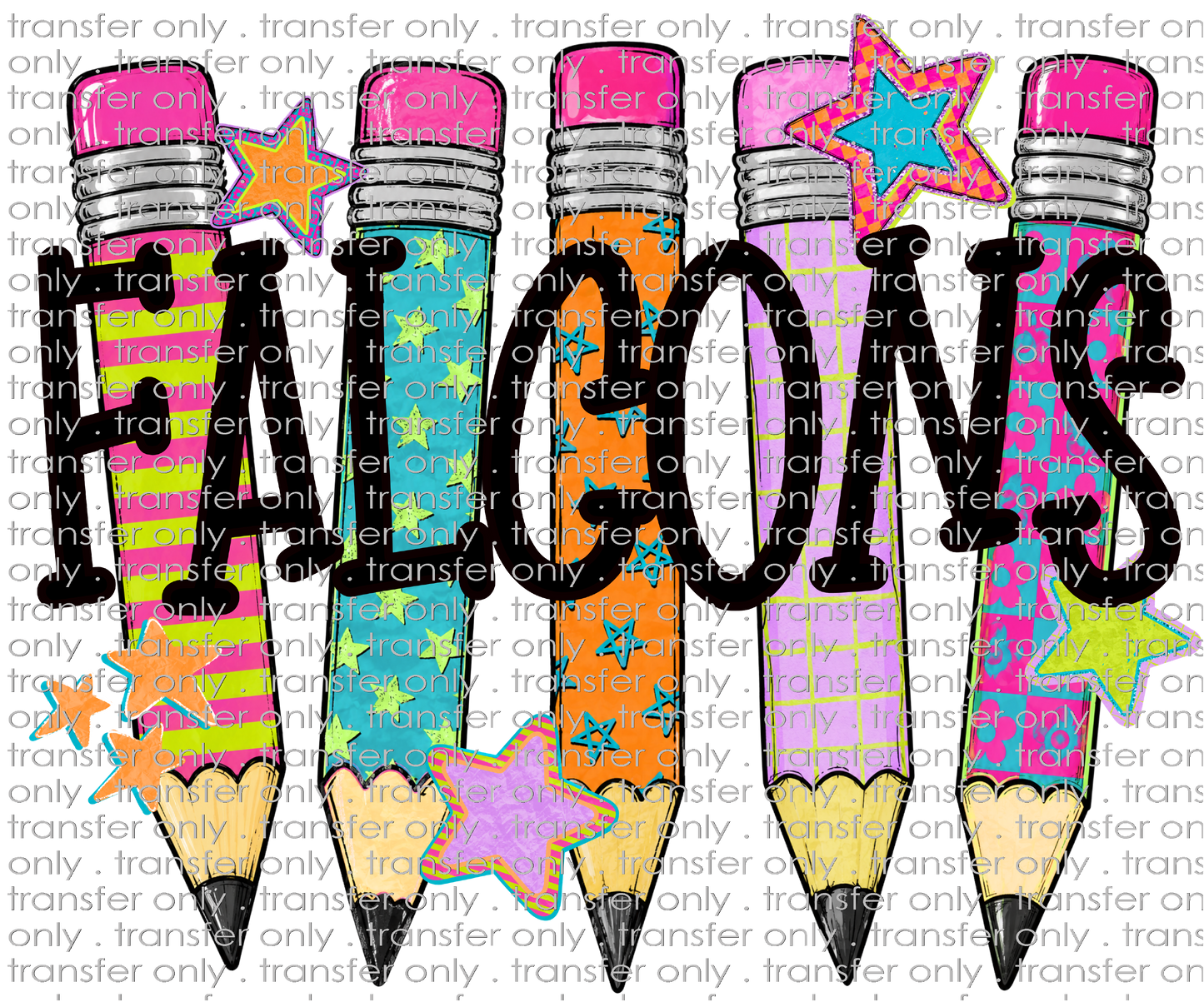 SCHMAS 693 Falcons Pencils