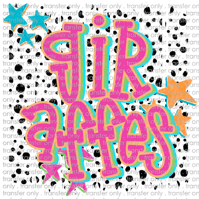 **HAPPY HOUR**SCHMAS 697 Giraffes Polka Dots and Stars