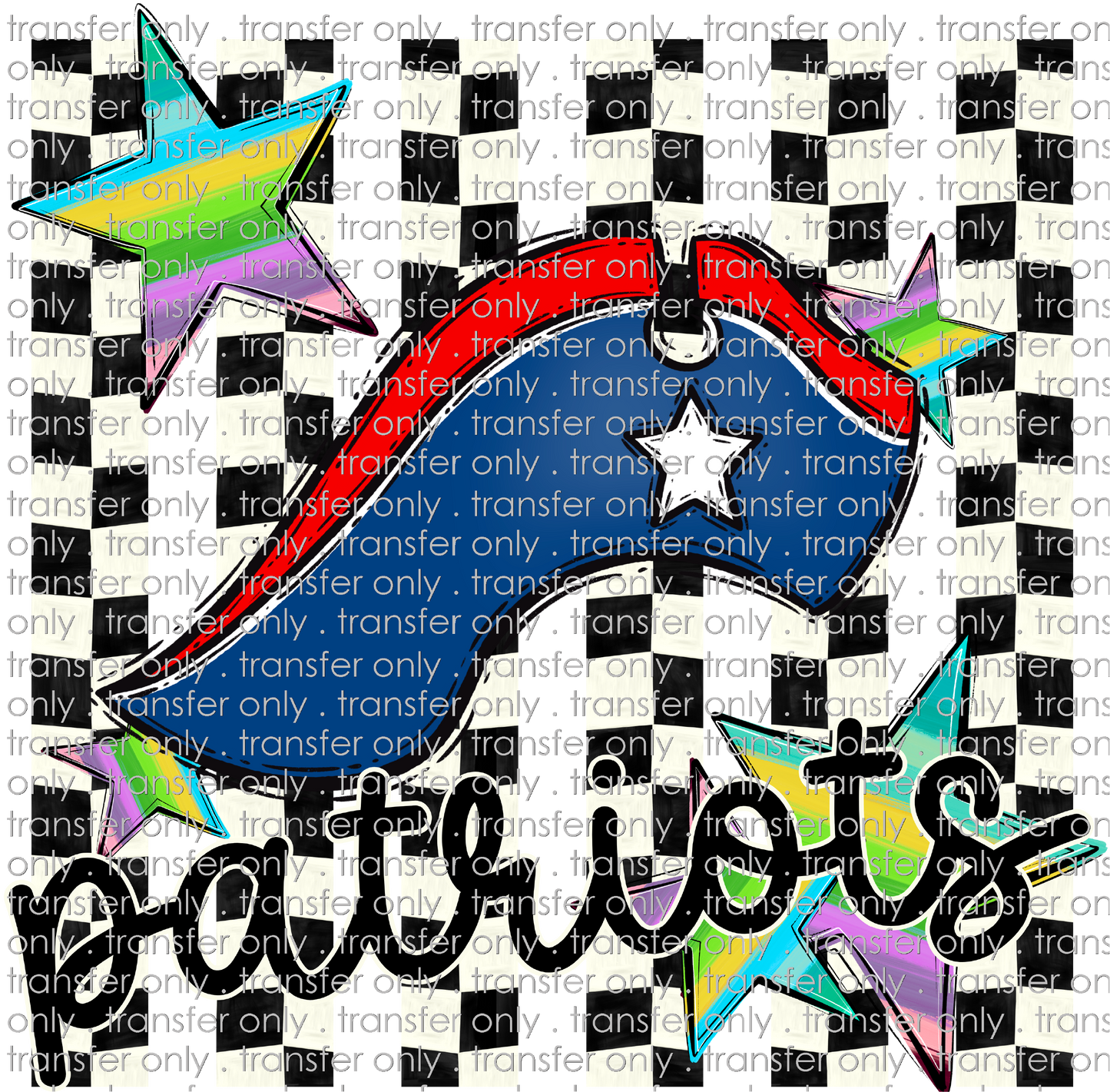 **HAPPY HOUR**SCHMAS 698 Patriots with Hat and Checkered
