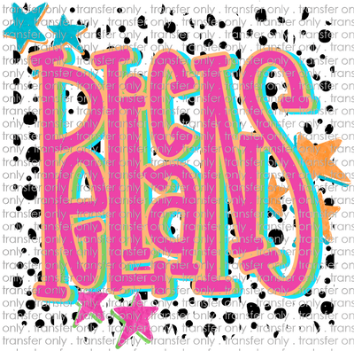 SCHMAS 700 Pelicans with Dots and Stars
