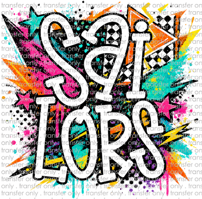 SCHMAS 707 Sailor Multicolored Paint Splatter