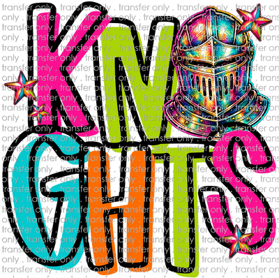 SCHMAS 727 Knights Watercolor Helmet