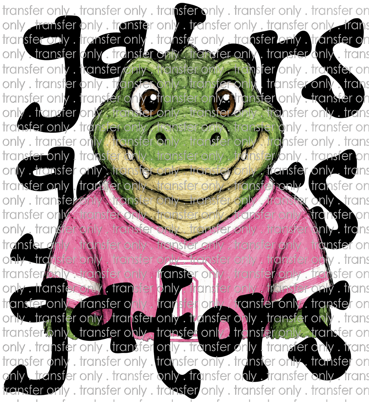SCHMAS 737 Gators Stacked Pink Jersey