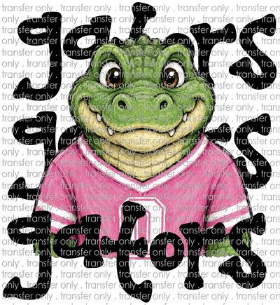 SCHMAS 737 Gators Stacked Pink Jersey