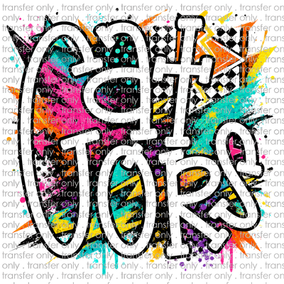 SCHMAS 739 Gators Paint Splatter