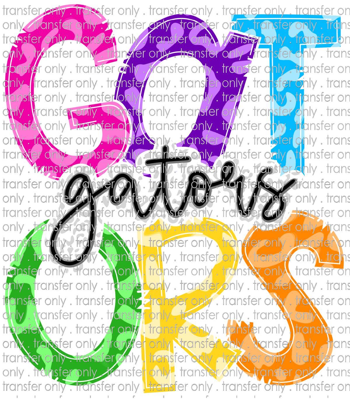 SCHMAS 745 Gators Fun Leopard Print