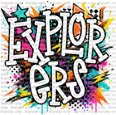 SCHMAS 758 Explorers Multicolor Paint Splatter