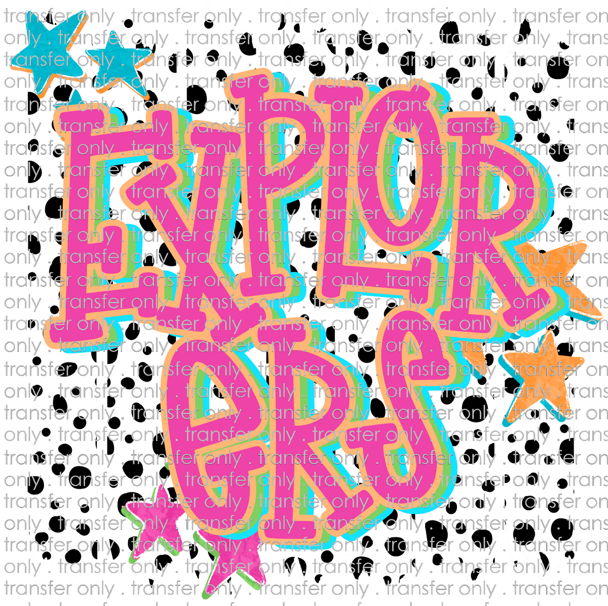 SCHMAS 759 Explorers Black Dot Background