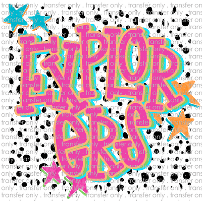SCHMAS 759 Explorers Black Dot Background