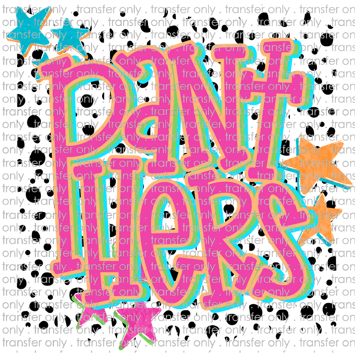 SCHMAS 784 Panthers Black Dots and Stars