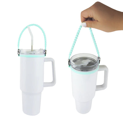 Silicone Portable Rope Handle - Fits 3oz - 40oz Tumblers