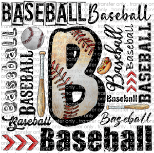 SPT 482 Baseball Word Art