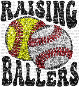 SPT 478 Raising Ballers Baseball Softball Split