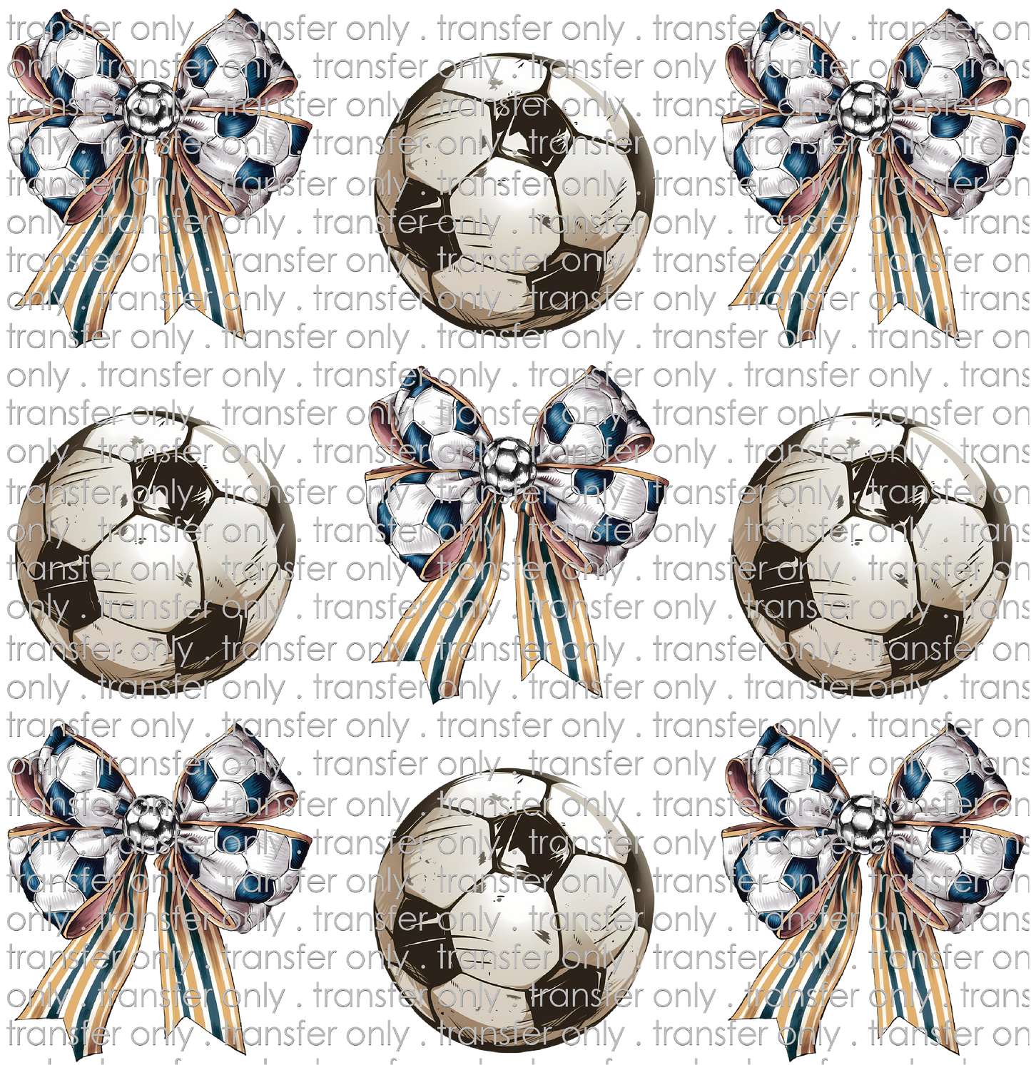 SPT 549 Soccer Balls and Bows