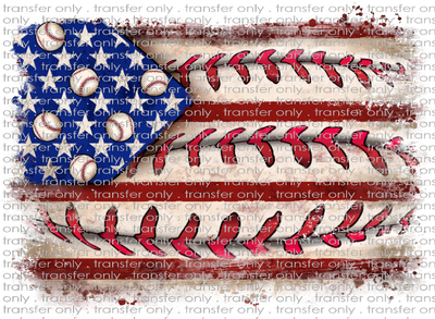 SPT 564 Baseball American Flag