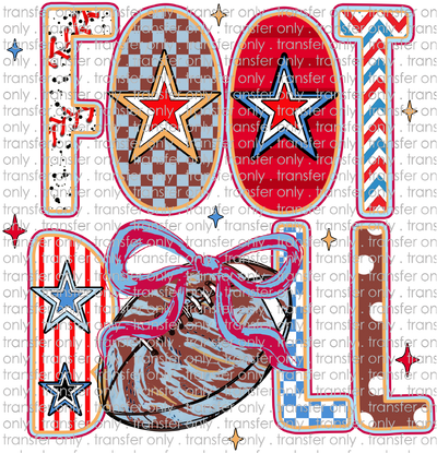 SPT 619 Football Funky Word