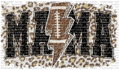 SPT 633 Mama Lightening Bolt Leopard Background