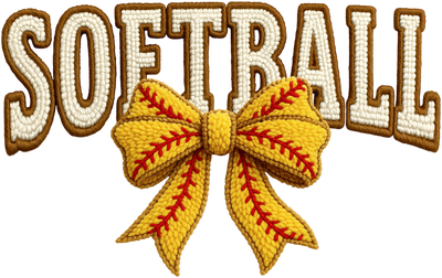SPT 647 WM Yarn Softball Bow