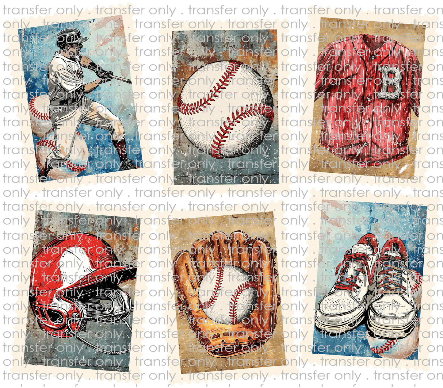 SPT 648 Vintage Baseball Stamps