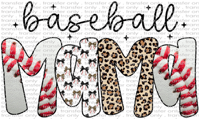 SPT 663 Patterned Baseball Mama