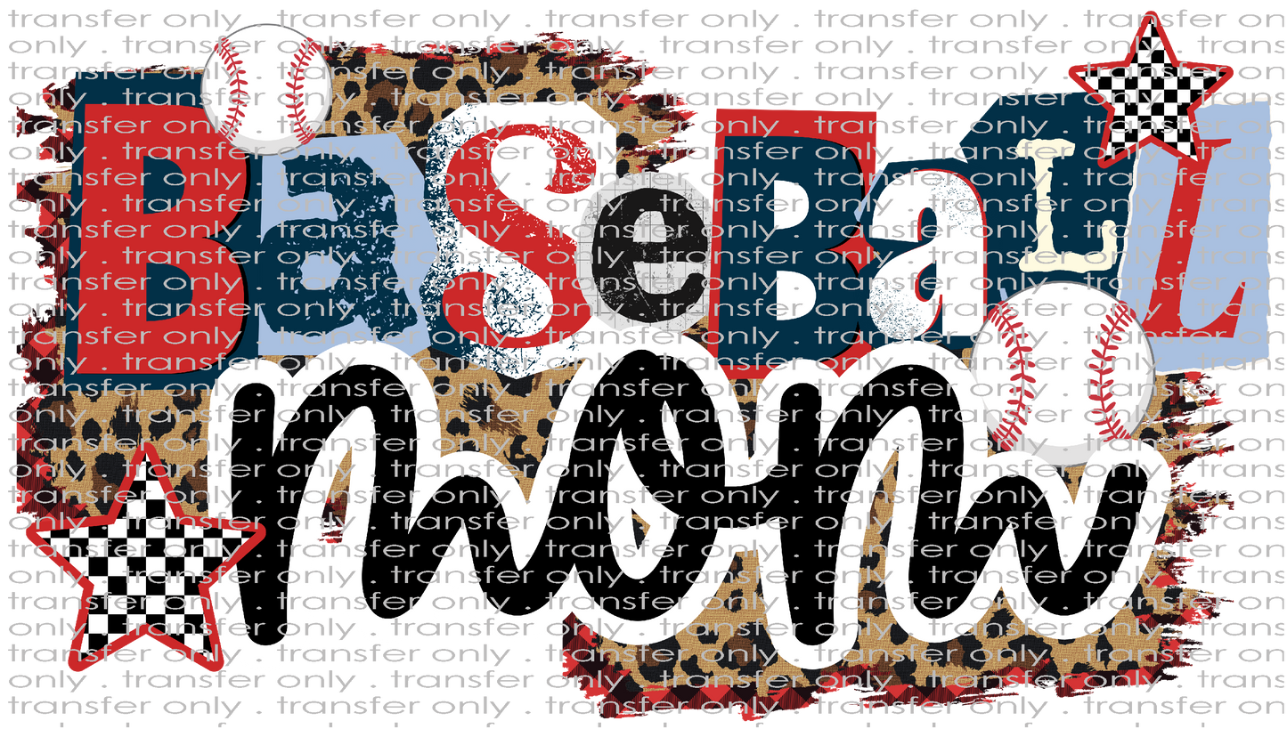 SPT 667 Baseball Mom Patchwork