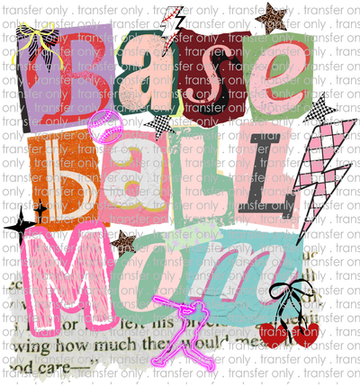 SPT 669 Baseball Mom